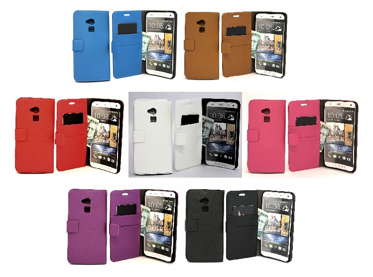 billigamobilskydd.seStandcase plånboksfodral HTC One Max (T6)
